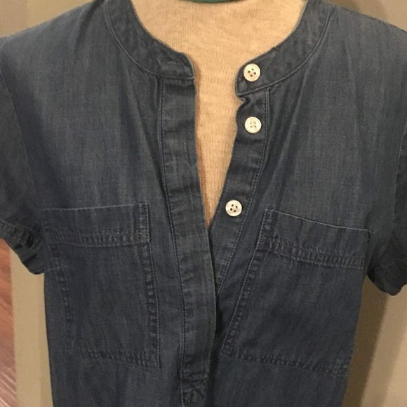 J. Crew Chambray Shift Dress - Picture 4 of 5